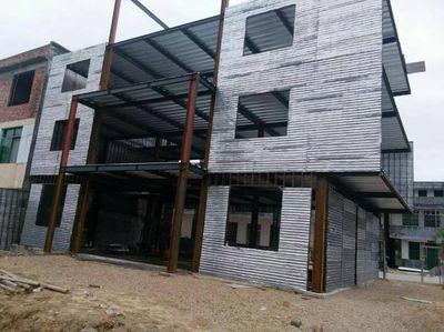 一體成形裝配式鋼混結(jié)構(gòu)建筑4層住宅、4-6層廠(chǎng)房、6-11層辦公樓工藝流程圖集