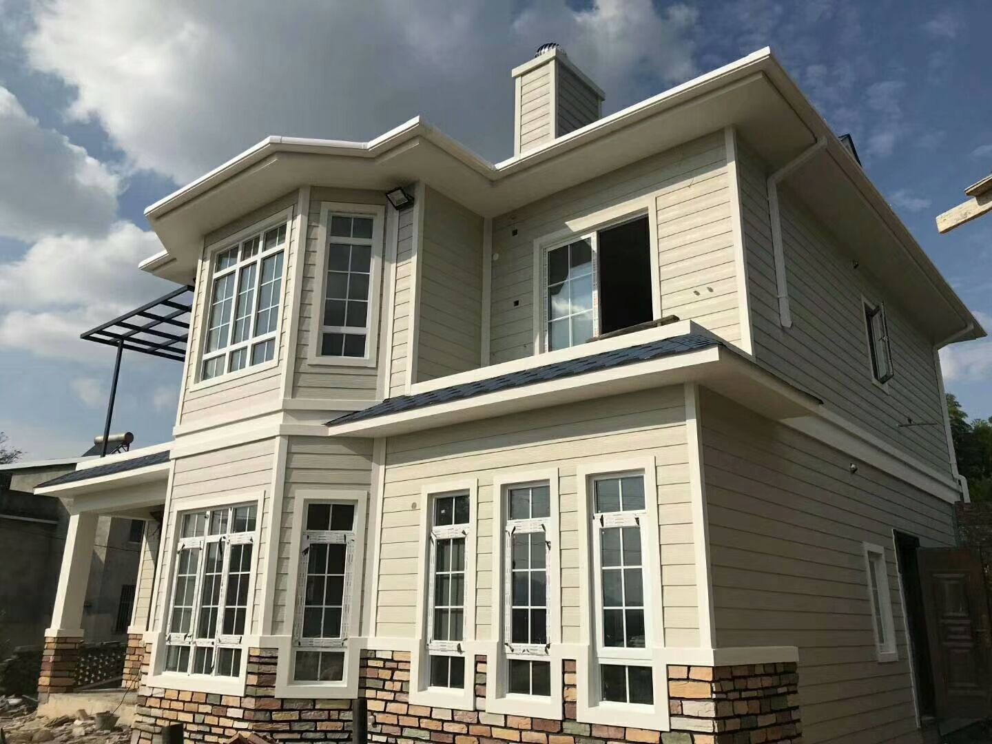 裝配式鋼結構建筑助力鄉村旅游&mdash;&mdash;合肥杜集鳥島景區仿古風格.